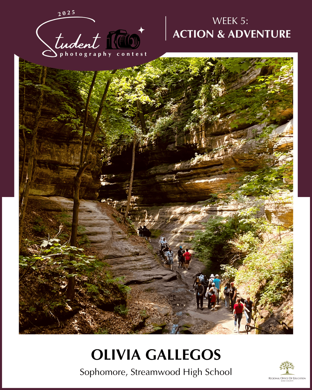 Nature Adventure - Olivia Gallegos, Streamwood High School (District U-46)