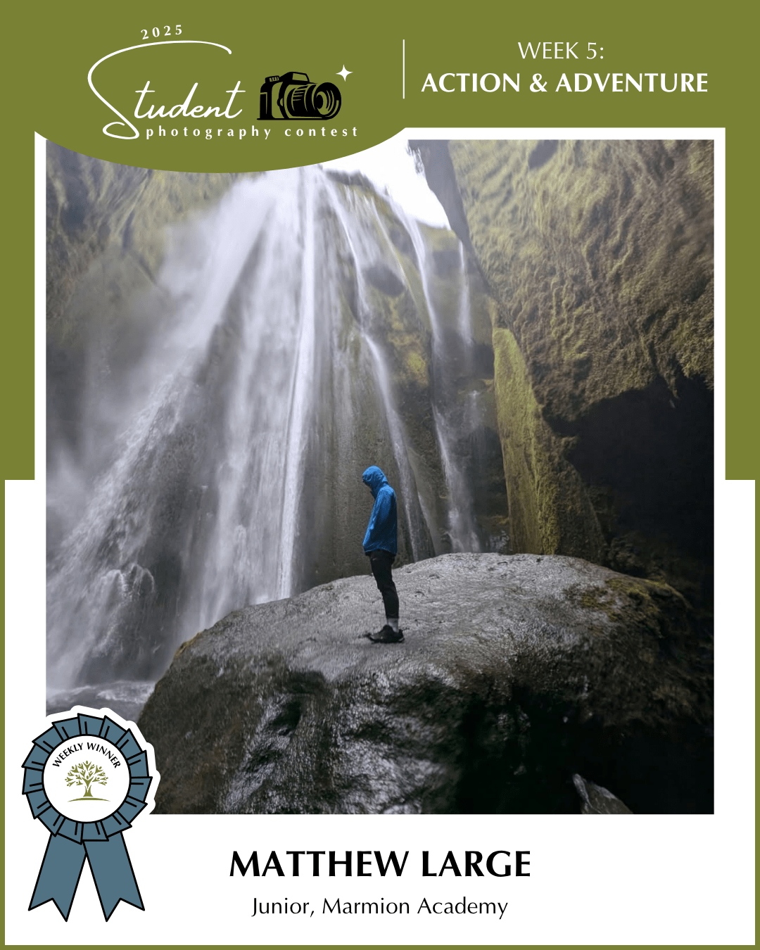 Waterfall - Matthew Large, Marmion Academy