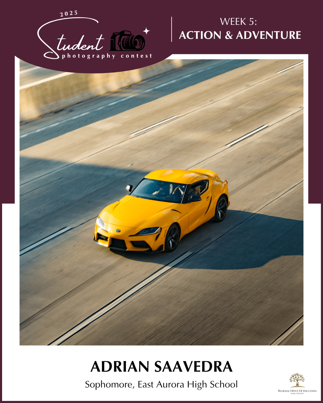 toyota supra - Adrian Saavedra, East Aurora HS (District 131)